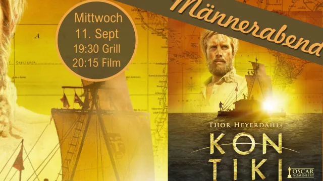 Männerabend Schlosskino Kontiki (Foto: Schlosskino) Männerabend Schlosskino Kontiki (Foto: Schlosskino)