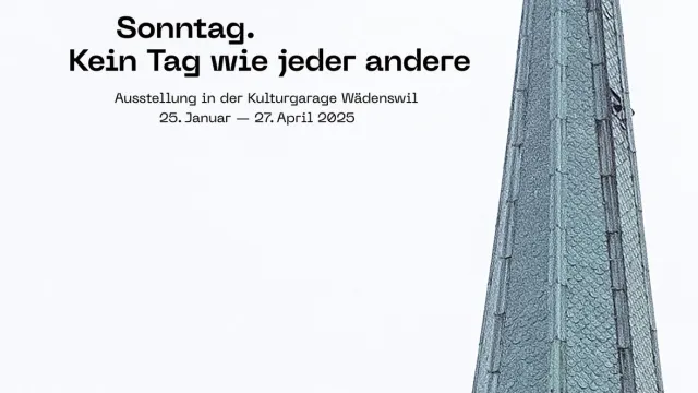 Ausstellung-Sonntag-Kirchturm (Foto: historische.ch) Ausstellung-Sonntag-Kirchturm (Foto: historische.ch)