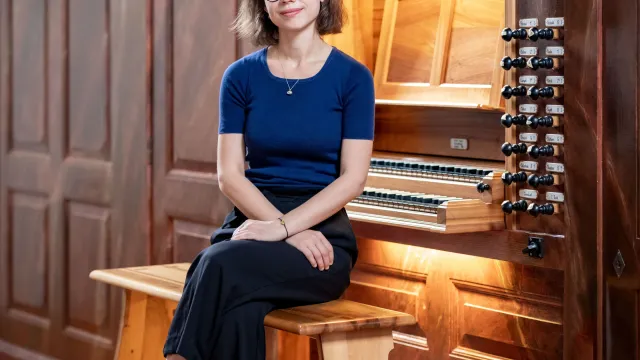 Mirjam Wagner-Meister, Orgel (Foto: Mirjam Wagner-Meister) Mirjam Wagner-Meister, Orgel (Foto: Mirjam Wagner-Meister)