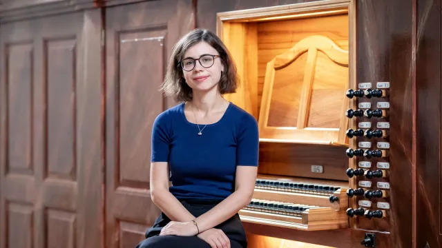 Mirjam Wagner-Meister, Orgel (Foto: Mirjam Wagner-Meister) Mirjam Wagner-Meister, Orgel (Foto: Mirjam Wagner-Meister)