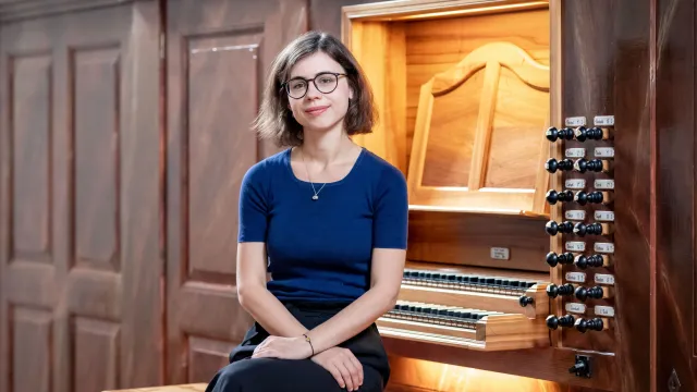 Mirjam Wagner-Meister, Orgel (Foto: Mirjam Wagner-Meister) Mirjam Wagner-Meister, Orgel (Foto: Mirjam Wagner-Meister)